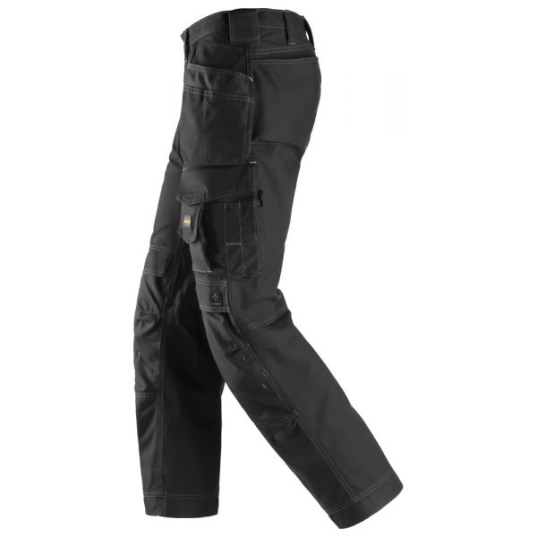 3215 Pantalón largo Algodón Comfort con bolsillos flotantes negro talla 48