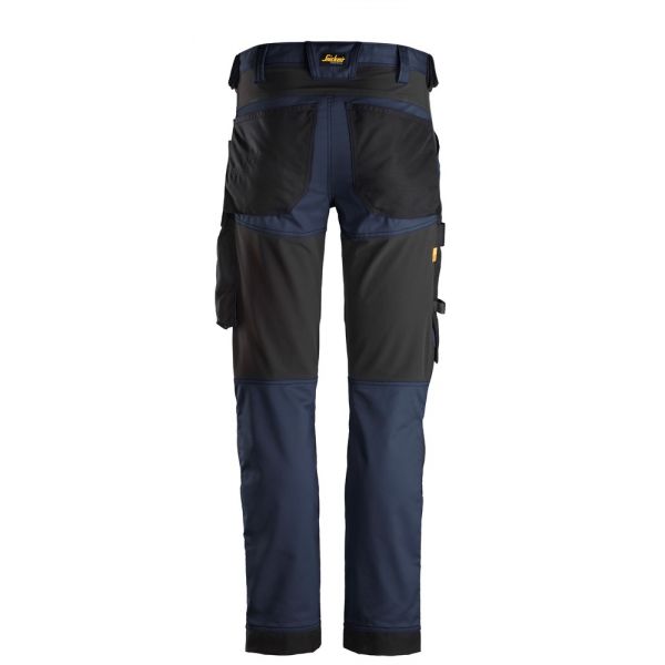 Pantalones elásticos AllroundWork Azul Marino-Negro talla 58