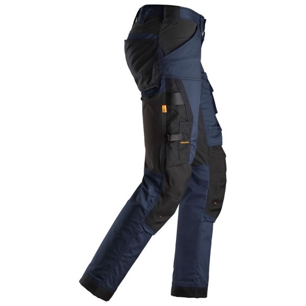 Pantalones elásticos AllroundWork Azul Marino-Negro talla 58