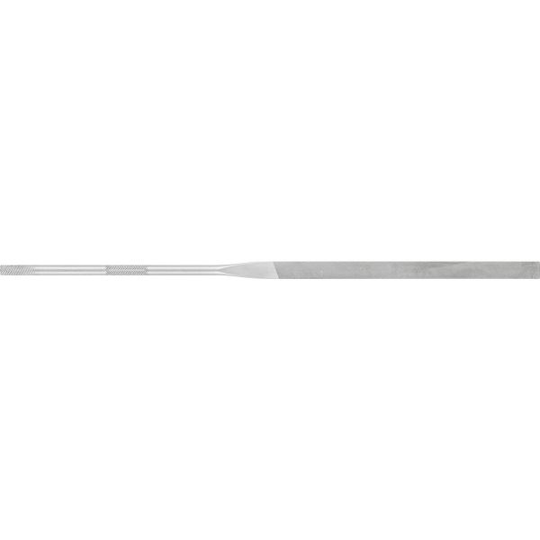 Lima de aguja de precisión plana paralela 180 mm corte suizo 2, semifina