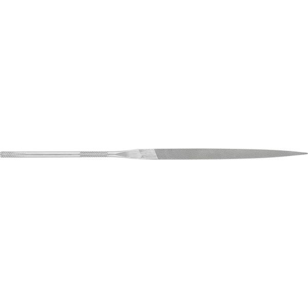 Lima de aguja de precisión plana de punta 140 mm corte suizo 0, basta