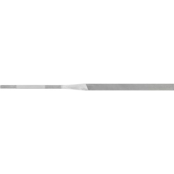 Lima de aguja de precisión plana paralela de canto redondo 140 mm corte suizo 1, media