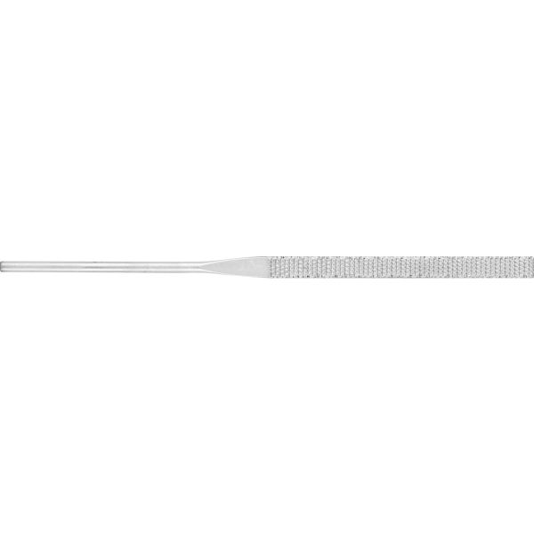 Escofina de aguja plana paralela 140 mm corte suizo 2, para madera, plástico