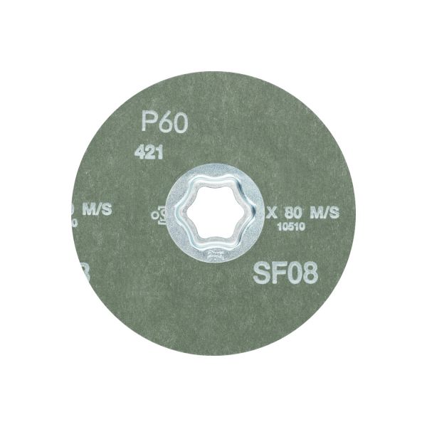 Disco de lija COMBICLICK, SiC, Ø 115 mm SIC60 para materiales no férricos duros