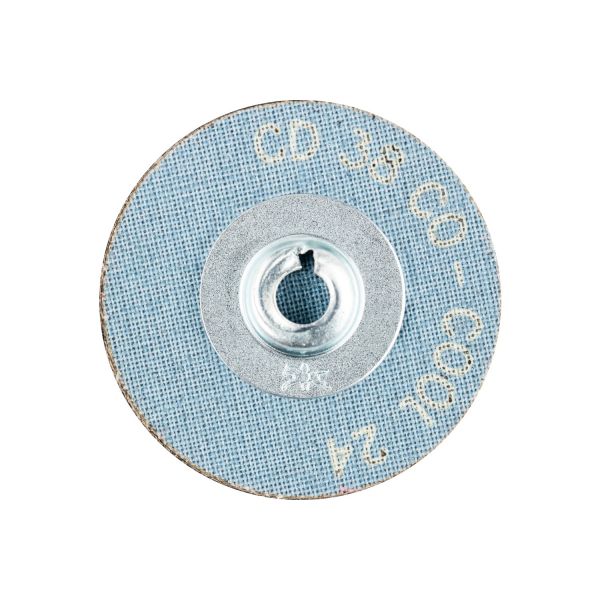 Disco lijador COMBIDISC, grano cerámico CD Ø 38 mm CO-COOL24 para acero y acero inoxidable