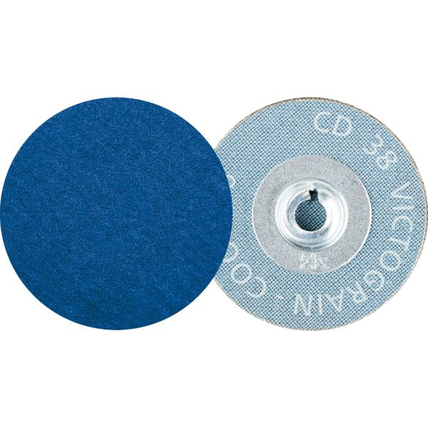 Disco lijador COMBIDISC CD Ø 38 mm VICTOGRAIN-COOL36 para acero y acero inoxidable
