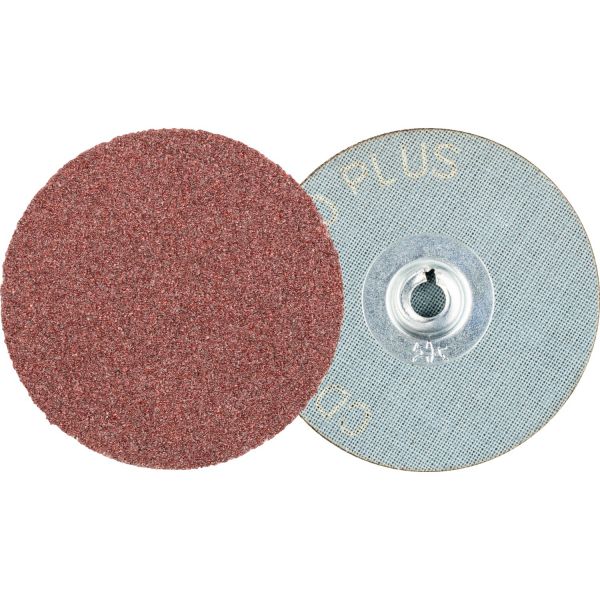 Disco lijador COMBIDISC, corindón CD Ø 50 mm A60 PLUS para aplicaciones robustas