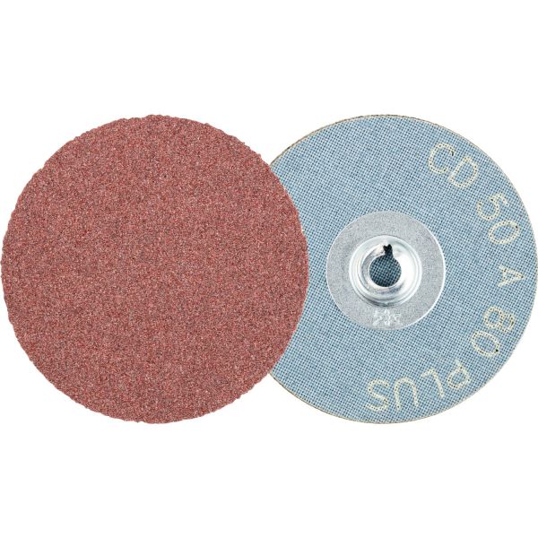 Disco lijador COMBIDISC, corindón CD Ø 50 mm A80 PLUS para aplicaciones robustas