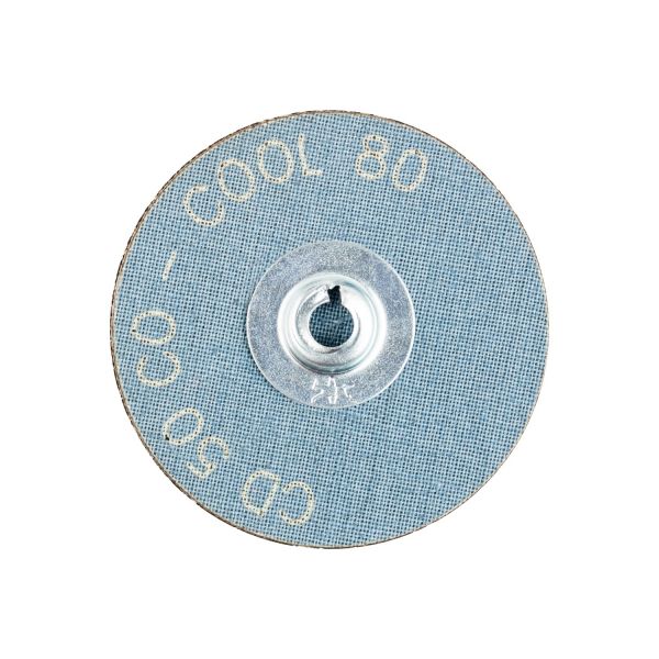 Disco lijador COMBIDISC, grano cerámico CD Ø 50 mm CO-COOL80 para acero y acero inoxidable