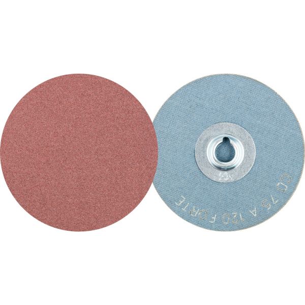 Disco lijador COMBIDISC, corindón CD Ø 75 mm A120 FORTE para un arranque máximo