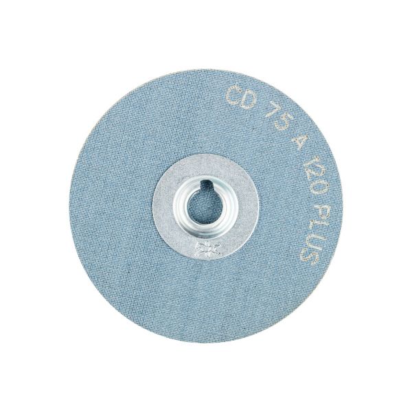 Disco lijador COMBIDISC, corindón CD Ø 75 mm A120 PLUS para aplicaciones robustas