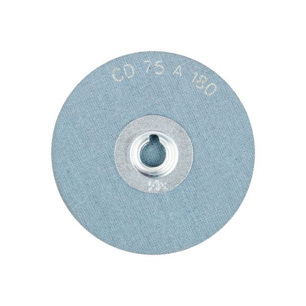 Disco lijador COMBIDISC, corindón CD Ø 75 mm A180 para aplicaciones universales