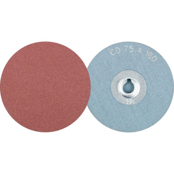 Disco lijador COMBIDISC, corindón CD Ø 75 mm A180 para aplicaciones universales