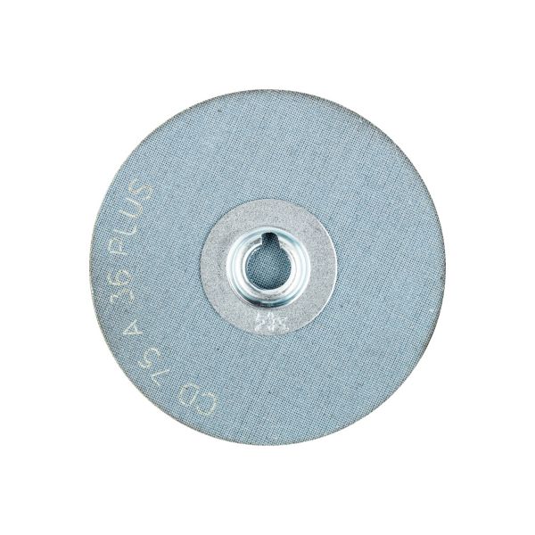 Disco lijador COMBIDISC, corindón CD Ø 75 mm A36 PLUS para aplicaciones robustas