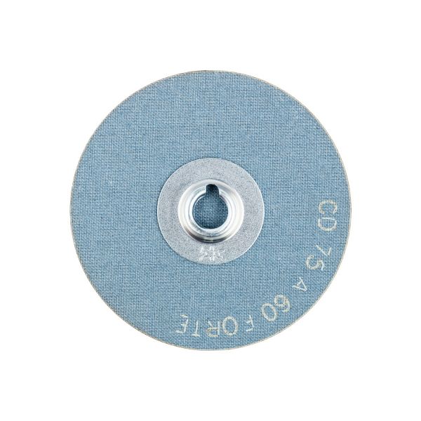 Disco lijador COMBIDISC, corindón CD Ø 75 mm A60 FORTE para un arranque máximo