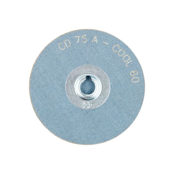 Disco lijador COMBIDISC, corindón CD Ø 75 mm A80 COOL para acero inoxidable