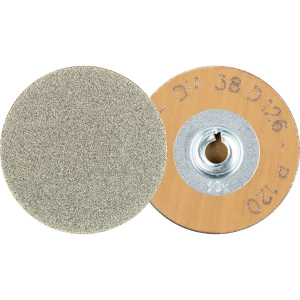 Disco lijador COMBIDISC, diamante CD Ø 38 mm D126/P 120 para titanio, vidrio, PRFV y piedra