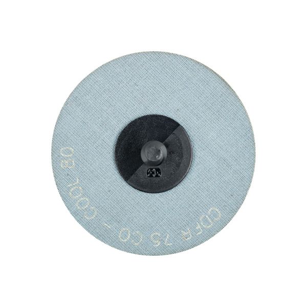Minidiscos de lija COMBIDISC, grano cerámico CDFR Ø 75 mm CO-COOL80 para acero y acero inoxidable