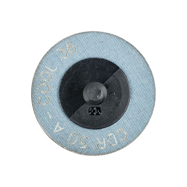 Disco lijador COMBIDISC, corindón CDR Ø 50 mm A36 COOL para acero inoxidable