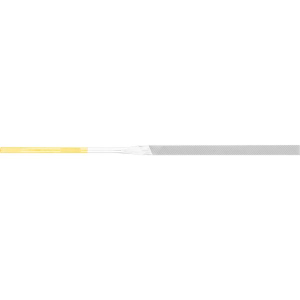 Lima de aguja CORINOX, elevada dureza de superficie, plana paralela 180 mm, corte suizo 0, basta