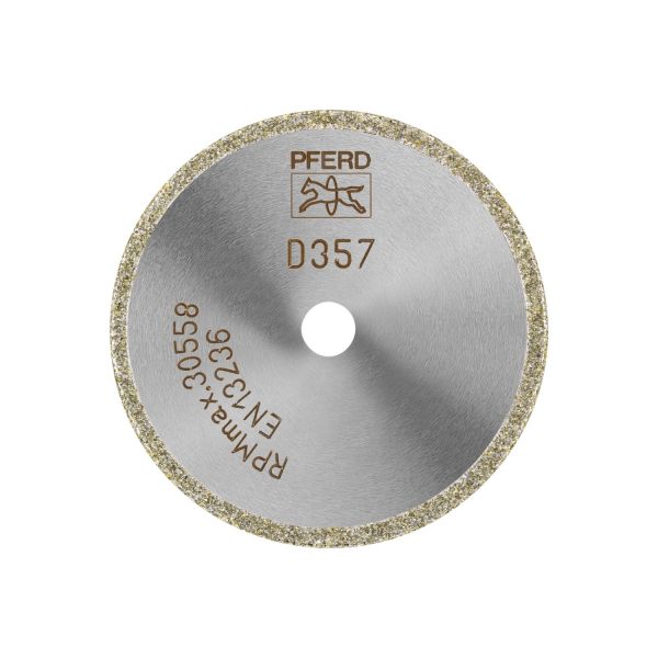 Disco de corte de diamante D1A1R 50x2,0x10,0 mm D357 (basto), recubrimiento continuo para PRFV/PRFC