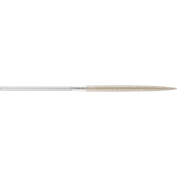 Lima de aguja de diamante lengua de pájaro 140 mm D126 (medio) para materiales duros