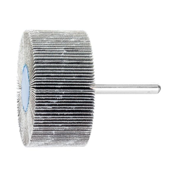 Abanico lijador de SiC F Ø 60x30 mm, mango Ø 6 mm SIC150 para lijado metales no férricos duros