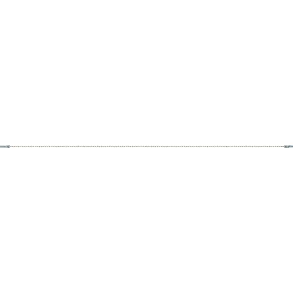 Accesorios de prolongador IBUV para cepillos limpiatubos con rosca 3/8", 1000 mm de longitud