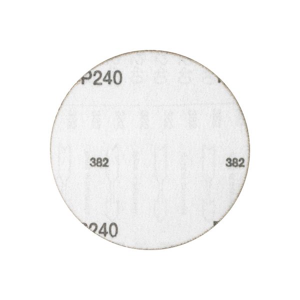 Disco de lija sistema velcro, grano compacto KR Ø 125 mm A240 CK para lijado fino con amoladora angu