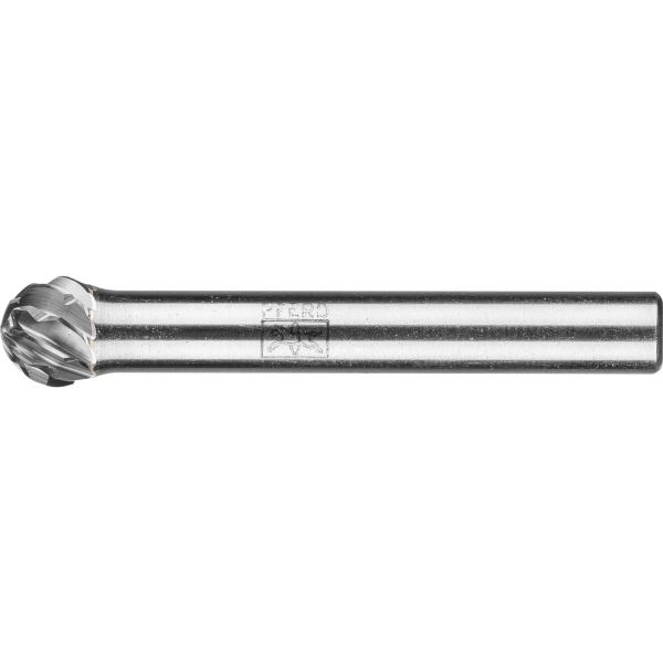 Fresa de metal duro de alto rendimiento ALLROUND esférica KUD Ø 08x07 mm, mango Ø 6 mm, basto univer