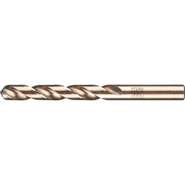Broca espiral INOX Ø 12,5 mm HSS-E Co5 N DIN 338 135° para materiales duros y resistentes