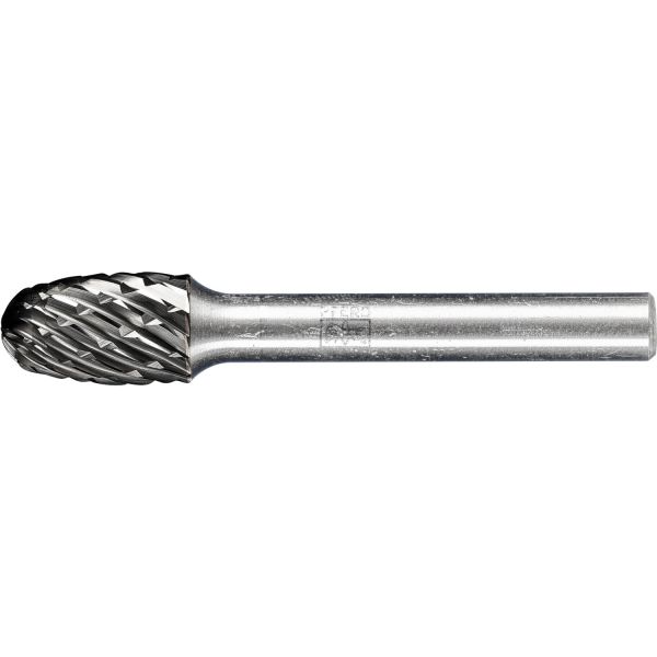 Fresa de metal duro de alto rendimiento ALLROUND forma de gota TRE Ø 10x16 mm, mango Ø 6 mm, HICOAT