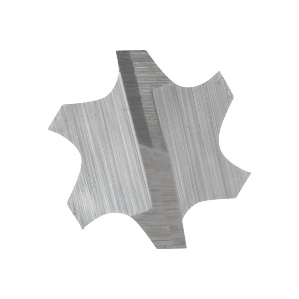 Fresa de metal duro de alto rendimiento PLAST BS forma cilíndrica ZYA Ø 06x25 mm, mango Ø 6 mm, para