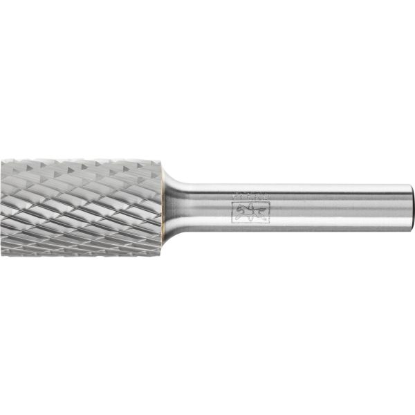 Fresa de metal duro cilíndrica ZYA Ø 16x25 mm, mango Ø 8 mm, Z3P medio universal, dentado cruzado