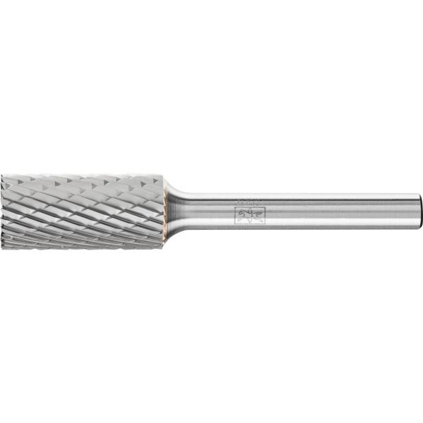 Fresa de metal duro forma cilíndrica ZYAS dentado frontal Ø 12x25 mm, mango Ø 6 mm, Z3P medio univer