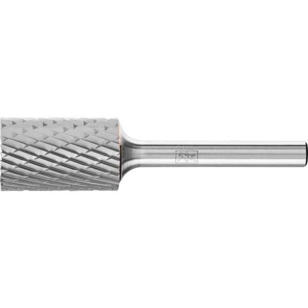 Fresa de metal duro forma cilíndrica ZYAS dentado frontal Ø 16x25 mm, mango Ø 6 mm, Z3P medio univer